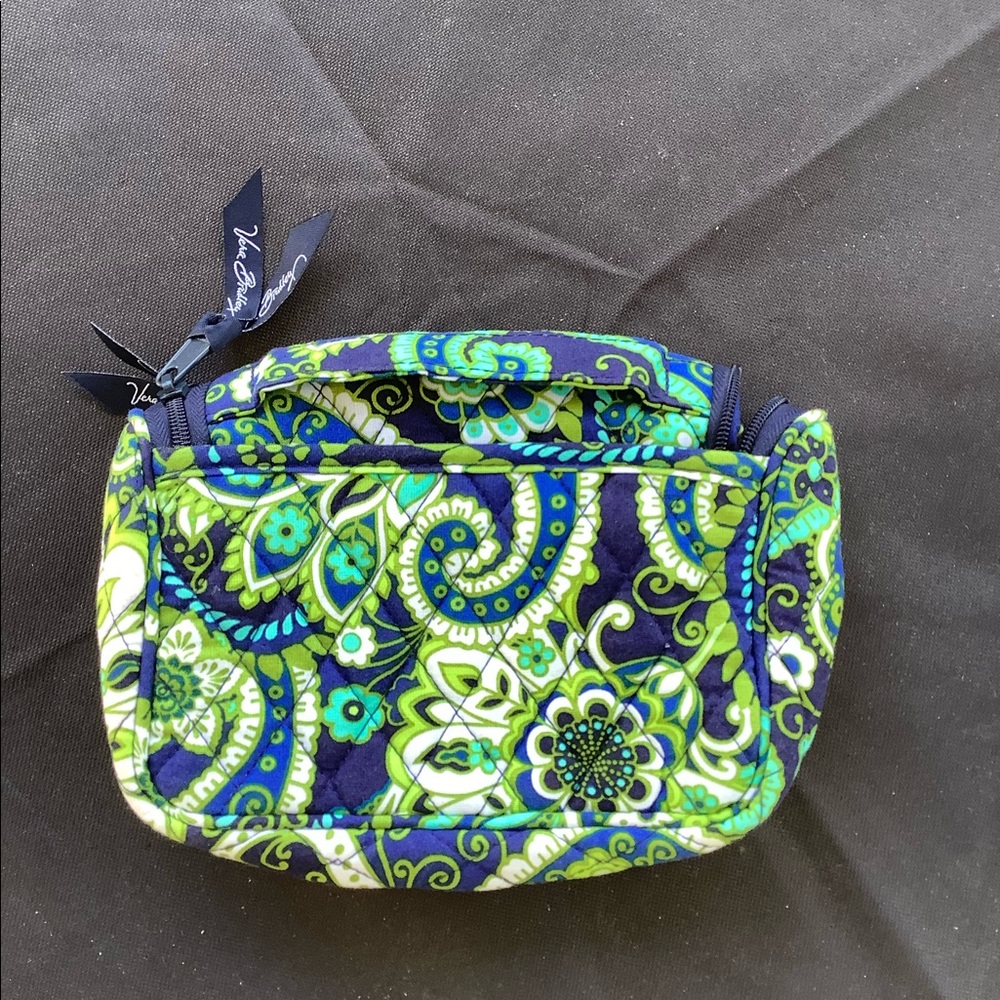 Vera Bradley Rhythm and Blues Mini Hanging Cosmetics Organizer - Picture 3 of 3